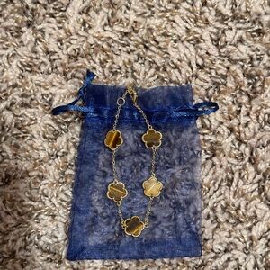 Gold Clover Bracelet